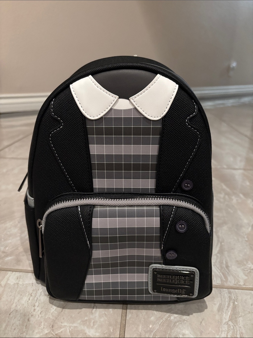 NWT Beetlejuice Lydia Deetz Loungefly Backpack